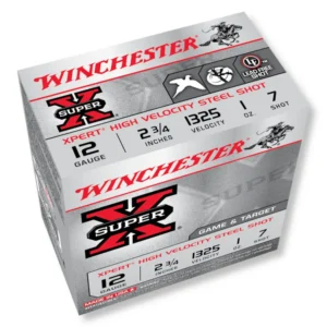12 Ga – 2-3/4″ 1 oz #7 Shot – Winchester (WE12GT7) – 250 Rounds