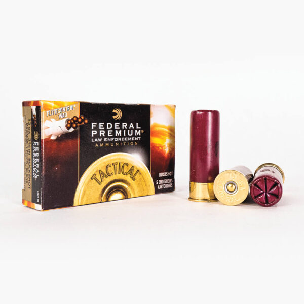12 Gauge – 00 Buck – 9 Pellets – 2 3/4 – Federal (LE12700) – 250 Rounds - Image 2