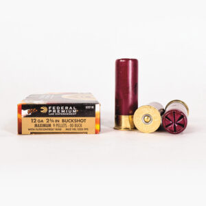 12 Gauge – 00 Buck – 9 Pellets – 2 3/4 – Federal (LE12700) – 250 Rounds