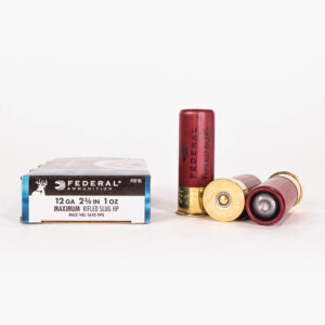 12 Ga – 2-3/4″ 1 oz Rifled Slug – Federal (F127 RS) – 250 Rounds