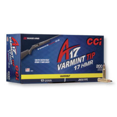 17 HMR – 17 gr Varmint Tipped – CCI (949CC) – 200 Rounds