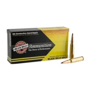 308 Win – 155 gr ELD-M – Black Hills (1C308BHGN12) – 100 Rounds