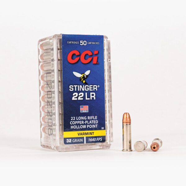 22 LR – 32 gr CPHP – CCI Stinger Bulk (0050) – 5000 Rounds - Image 2