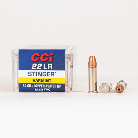 22 LR – 32 gr CPHP – CCI Stinger Bulk (0050) – 5000 Rounds
