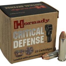 Hornady Critical Defense Ammunition 357 Magnum 125 Grain FTX 500 rounds