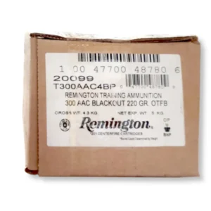 300 AAC – 220 gr OTFB – Remington (T300AAC4BP – 20099) – 200 Rounds