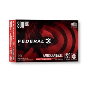 300 AAC Blackout – 220 gr OTM Subsonic – Federal AE (AE300BLKSUP2) – 500 Rounds