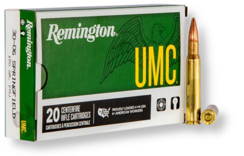 30-06 Sprg – 150 gr FMJ – Remington UMC (23699) – 200 Rounds