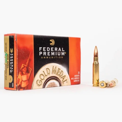308 Win – 168 gr BTHP – Federal Gold Medal Sierra Match King (GM308M) – 200 Rounds - Image 2