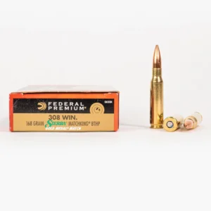 308 Win – 168 gr BTHP – Federal Gold Medal Sierra Match King (GM308M) – 200 Rounds