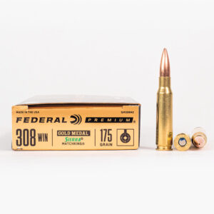 308 Win – 175 gr BTHP – Federal Gold Medal Sierra MatchKing (GM308M2) – 200 Rounds