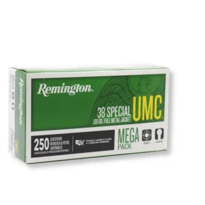 38 Special – 130 gr FMJ – Remington UMC (L38S11A – 23731) – 250 Rounds