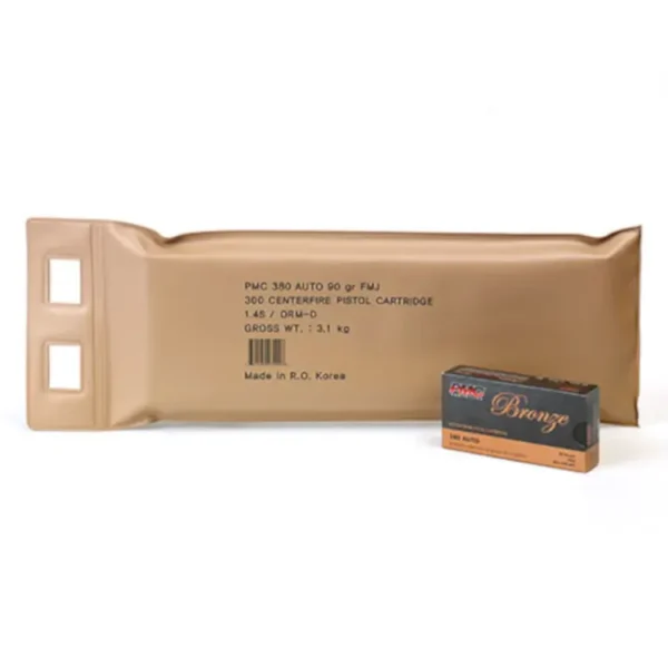 380 Auto – 90 gr FMJ – PMC Battle Packs (380A-BP) – 900 Rounds