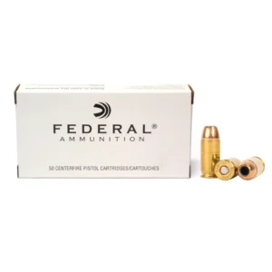 45 ACP – 230 gr JHP – Federal Classic White Box (45D) – 1000 Rounds