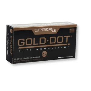45 ACP – 230 gr JHP – Speer Gold Dot LE (53966) – 1000 Rounds