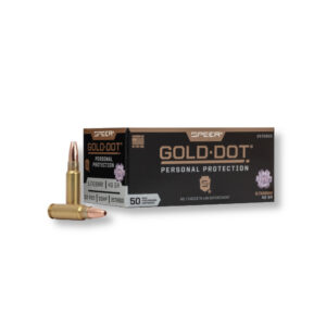 5.7x28mm – 40 gr GDHP – Speer Gold Dot (25728GD) – 500 Rounds