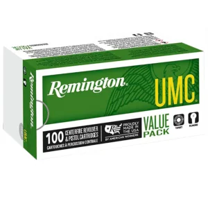 9mm – 115 gr FMJ – Remington UMC (23765) – 600 Rounds