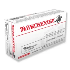 9mm – 115 gr JHP – Winchester USA (USA9JHP) – 500 Rounds