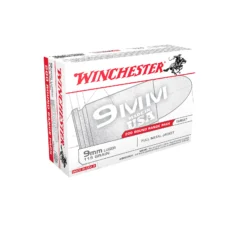 9mm 115gr FMJ – Winchester USA (USA9W) – 1000 Rounds