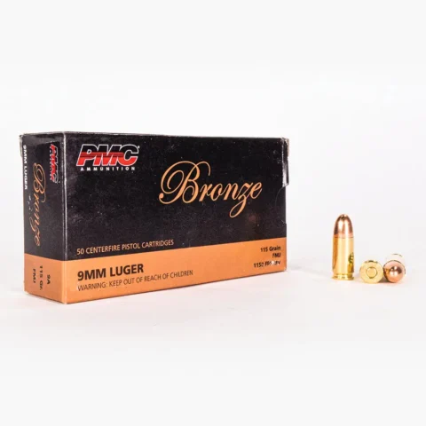 9mm – 115 gr FMJ – PMC (9A) – 1000 Rounds - Image 2