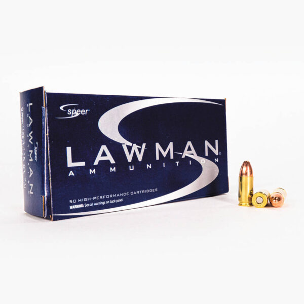 9mm – 115 gr TMJ – Speer Lawman (53650) – 1000 Rounds - Image 2
