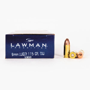 9mm – 115 gr TMJ – Speer Lawman (53650) – 1000 Rounds