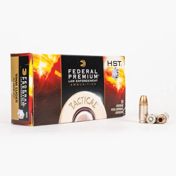 9mm – 147 gr HST JHP – Federal Premium (P9HST2) – 1000 Rounds - Image 2
