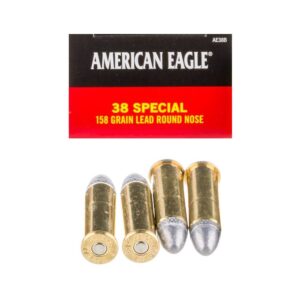 38 Special – 158 gr. LRN – Federal American Eagle (AE38B) – 1000 Rounds