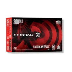 300 AAC Blackout – 150 gr FMJ – Federal American Eagle (AE300BLK1)  – 500 Rounds