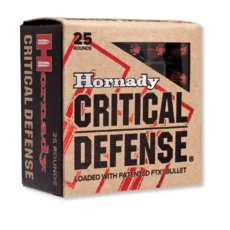 380 Auto – 90 gr FTX – Hornady Critical Defense (90080) – 250 Rounds