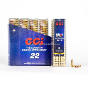 22 LR – 36 gr HP – CCI Mini-Mag (0031) – 5000 Rounds