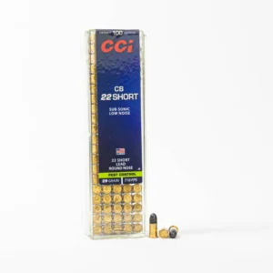 22 Short – 29gr CB – CCI Sub-Sonic (0026) – 500 Rounds