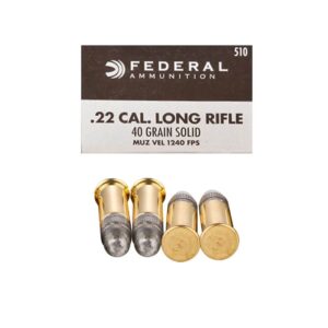 22 LR – 40 gr LRN – Federal Champion (510) – 5000 Rounds