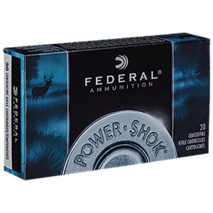 30-06 Sprg – 150 gr SP – Federal Power-SHOK (3006A) – 200 Rounds