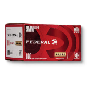 9mm – 124 gr FMJ – Federal (AE9AP100) – 500 Rounds