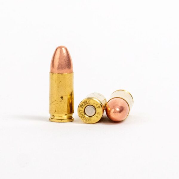 9mm – 115 gr FMJ – Federal Champion (WM5199) – 1000 Rounds - Image 3