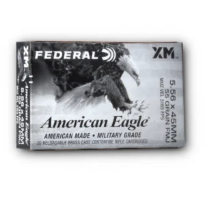 5.56x45mm – 55 gr FMJ-BT – Federal (XM193FC) – 500 Rounds
