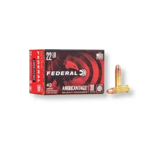 22 LR – 38 gr CPHP – Federal American Eagle (AE22) – 4000 Rounds