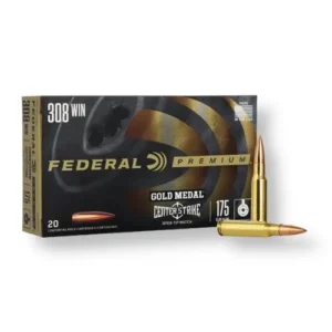 308 Win – 175 gr OTM – Federal Gold Medal (GM308OTM2) – 200 Rounds