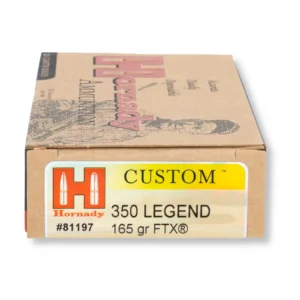 350 Legend – 165 gr FTX – Hornady (81197) – 200 Rounds