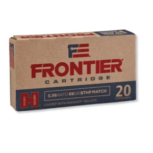 5.56x45mm – 68 gr BTHP Match – Frontier (FR310) – 500 Rounds