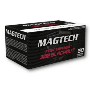 300 AAC Blackout – 123 gr FMJ – Magtech (300BLKB)  – 1000 Rounds