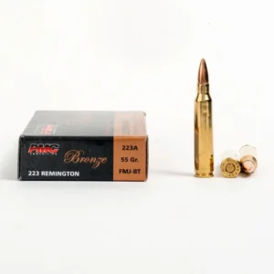 223 Rem – 55 gr FMJ-BT – PMC (223A) – 1000 Rounds