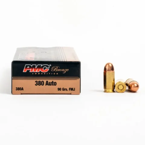 380 Auto – 90 gr FMJ – PMC (380A) – 1000 Rounds