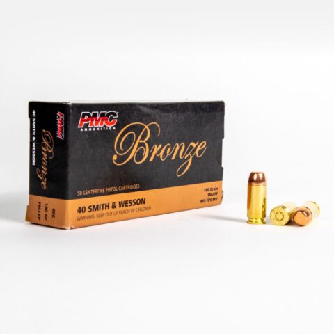 40 SW – 180 gr FMJ – PMC (40E) – 1000 Rounds - Image 2