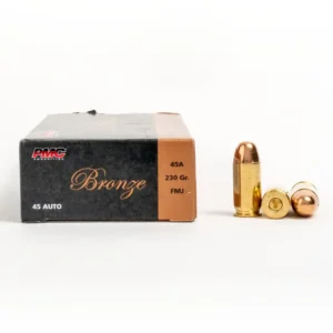 45 ACP – 230 gr FMJ – PMC Bronze (45A) – 1000 Rounds