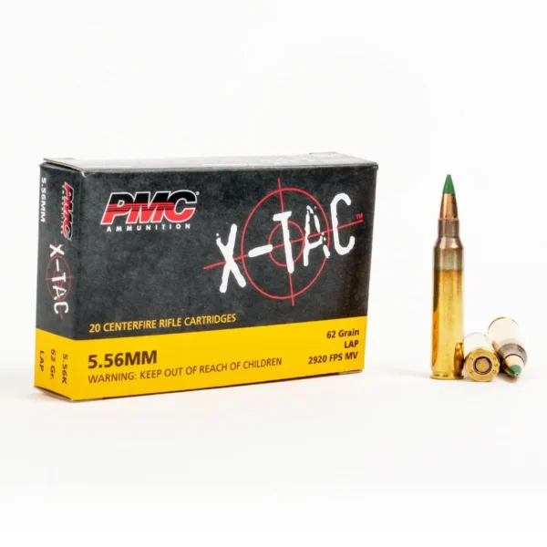 5.56x45mm – 62 Grain FMJ M855 – PMC (5.56K) – 1000 Rounds - Image 2
