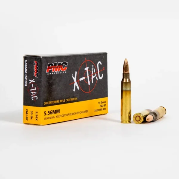 5.56x45mm – 55 gr FMJ-BT – PMC Battle Packs (5.56X-BP) – 1000 Rounds - Image 2