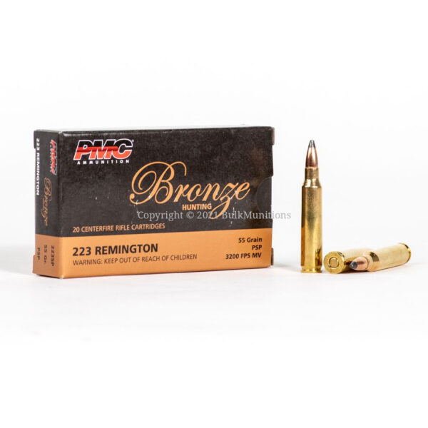223 Rem – 55 gr SP – PMC (223SP) – 800 Rounds - Image 2