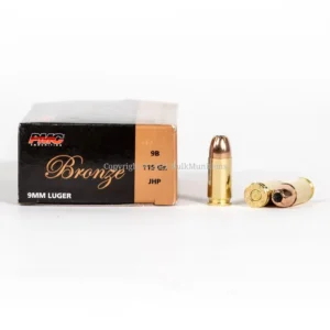 9mm – 115 gr JHP – PMC (9B) – 1000 Rounds
